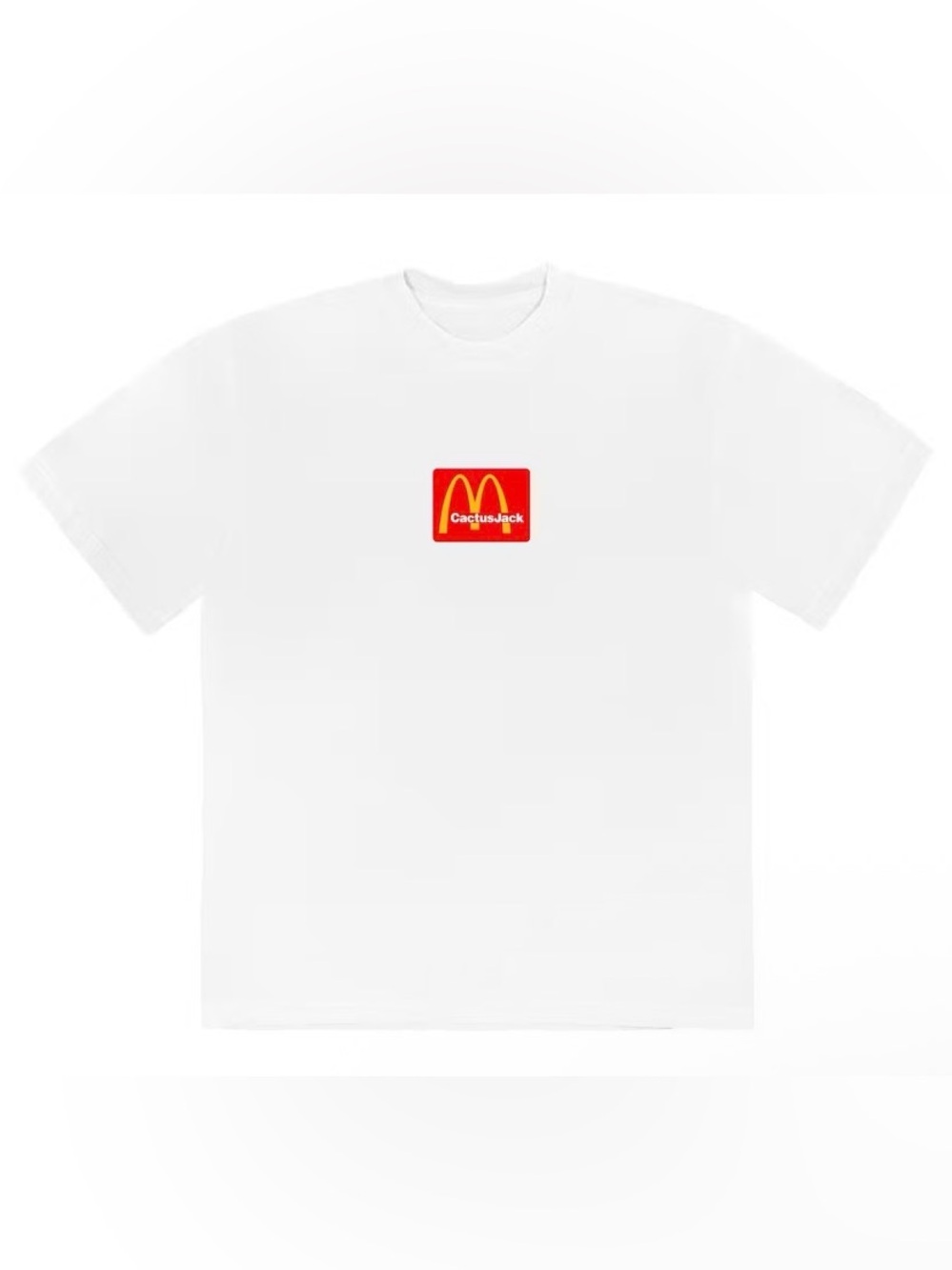 NWT TRAVIS SCOTT X MCDONALD’S SESAME STREET CACTUS JACK COLLAB T-SHIRT SZ MENS S
